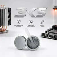 3K-LTD148 No Flow 14.8w/m.k Silikon Thermal Conductivity Putty untuk SSD GPU VGA LED Pengisi Celah Baterai