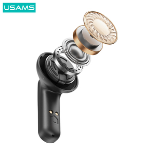 USAMS-<strong>XJ13</strong> Wireless Gaming ENC Dual Mic Noise Reduction TWS Dual Ear in Ear Game Earphones - Product Image 2