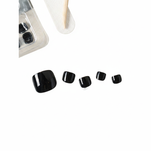 TITA professionnel 14 pièces solide noir ongles presse conseils application facile longue durée Nail Art pour beauté K beauté K série K - Product Image 2