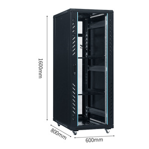 Glass Net cửa máy chủ Giá tủ Rack Mạng 6U 9U 12U 42U Mạng tủ khóa cho máy chủ hộp - Product Image 4