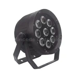 IP65 6x18W 6in1 Batería inalámbrica impermeable al aire libre LED Wash Uplight para eventos de boda Luz de discoteca