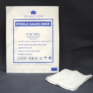 HONS Class I Sterile Ozone Disinfected Nonstick <strong>White</strong> <strong>Gauze</strong> Dressing Pads Highly Absorbent Individually Wrapped Wound Care First - Product Image 6
