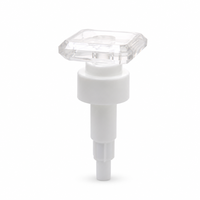 Pompe Distributrice de Mousse en Plastique 33/410, Têtes de Pompe pour Nettoyant Visage Cosmétique, OEM/Vente en Gros