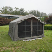 Fabrication de tente de camping de 8 mètres carrés de tentes gonflables imperméables grand espace durable pour les activités de plein air quatre saisons