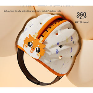 Casco de Seguridad Anticaídas para Bebés, Gorro Protector para la Cabeza de Niños Pequeños, para Aprender a Caminar, Suave, Transpirable y Ajustable, de Algodón - Product Image 3