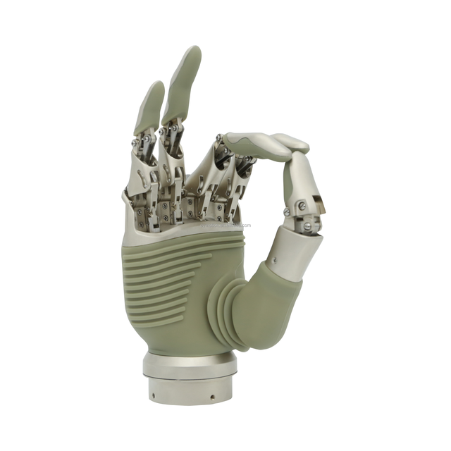 Small Size OHand 2-Channel Forearm Hand Prosthesis Bionic Artificial Arm for Handicapped Excludes Fitting Made of Metal Rubber