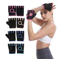 Gants de sport respirants antidérapants à demi-doigts personnalisés pour hommes et femmes