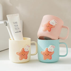 Gobelet de rince-bouche à la maison, gobelet de brossage simple, gobelet de lavage simple, pot dentaire créatif pour enfants - Product Image 4