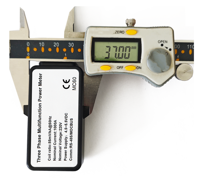 MC-60 3-Phase Energy Meter Supports 247 Circuits Via RJ12 Interconnect
