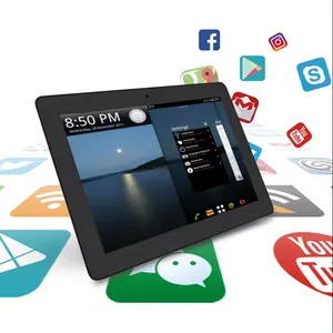 A parete 2 + 16Gb 10.1 pollici Android Tablet Pc pubblicità macchina Poe 10 pollici Android con NFC RFID