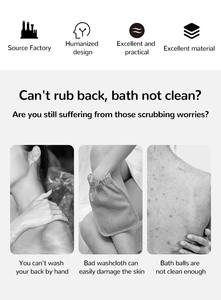 Tissu en soie avec légumes naturel, pour le bain de douche corporelle, gant exfoliant, gommage, logo personnalisé, coréen, turquie, g - Product Image 6
