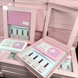 Kit de uñas francés <span class=keywords><strong>con</strong></span> puntas de gel de Etiqueta Privada, juego completo de <span class=keywords><strong>manicura</strong></span> para principiantes profesionales - Product Image 2