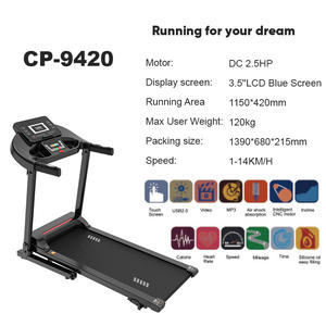 Hot Sale 120kg Max Benutzer gewicht Fitness Elektrisches Handbuch Faltbares Laufband für das Heim-Fitness studio Verwenden Sie Laufband - Product Image 2