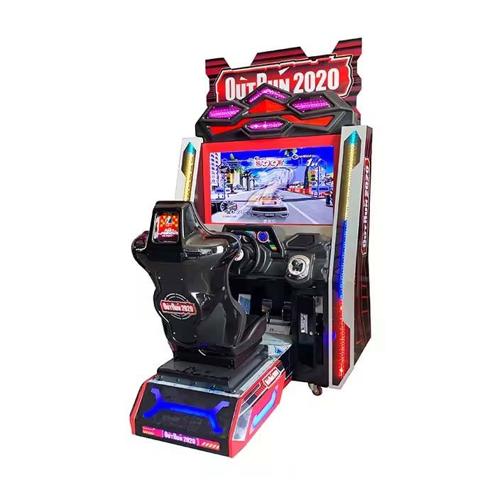 Arcade Racing Game Emulator Machine with Stainless Steel & Plastic ...