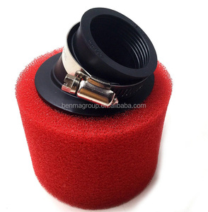 Filtro de Aire de Esponja Rojo/Negro para Motocicleta de 32mm 35mm 38mm 42mm 45mm 48mm, Limpiador Universal para Motocicleta, ATV, Dirt Bike - Product Image 2