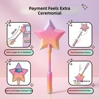 Support de paiement sans contact portable en PLA imprimé en 3D pour carte de crédit Star Wand, vente en gros