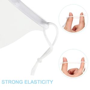 Masque facial jetable imperméable transparent pour salon de beauté, masque chirurgical PMU pour maquillage permanent - Product Image 5