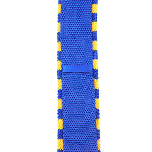 Gli uomini A Righe Colorate Lavorato A Maglia Cravatta Croce di Colore Stretto Cravatte In Maglia Scarno Sottile Tessuto Cravatta Tinta Unita Cravate Cravatte Strette - Product Image 3