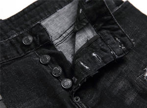 بائعو مصممون جينز مخصص الموضة العصرية بنمط كلاسيكي كاجوال مقاس كبير للرجال - Product Image 4