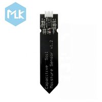 Capteur d'humidité analogique MLK, capteur d'humidité du sol capacitif analogique 3,3 V pour arrosage automatique des plantes