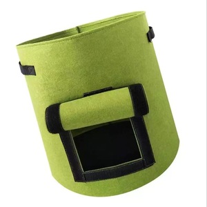 Pacco da 6 vasi in tessuto di feltro biodegradabile da 7 galloni PP sacchetti quadrati per piante vegetali per patate in crescita all'aperto cipolle carote - Product Image 4