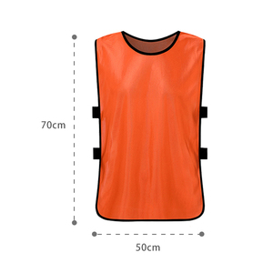 Chaleco de Entrenamiento de Fútbol para Jugadores, Chaleco de Malla Ajustable, Camiseta de Práctica para Sesiones de Entrenamiento en Equipo - Product Image 3