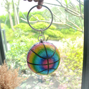 Diomo — sac à main avec bracelet strass pour femmes, logo personnalisé, chaînes, sac de <span class=keywords><strong>basket</strong></span>-ball, pochette de soirée, nouveau design, <span class=keywords><strong>2022</strong></span> - Product Image 3