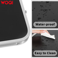 WOQI Fournisseur en gros – Table portable pliante rectangulaire moderne pour camping, mini table d'extérieur en fer pour ordinateur portable, mobilier d'extérieur
