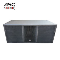 Haut-parleur de subwoofer DJ professionnel double 18 pouces LS-218 3200W