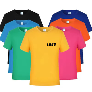 เสื้อยืดวิ่งกีฬาคุณภาพสูง แห้งเร็ว ทรงพอดีตัว รับสกรีนโลโก้ ผลิตจากโพลีเอสเตอร์ผสมสแปนเด็กซ์ เสื้อยืดออกกำลังกาย เสื้อผ้ากีฬาสำหรับผู้ชาย - Product Image 1