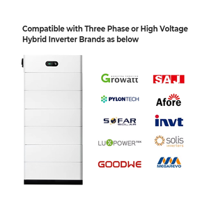Paquete de Baterías de Litio de Alto Voltaje de 10kwh, 20kwh, 30kwh, 40kwh, Sistema de Baterías de Almacenamiento de Energía Solar Híbrido HV - Product Image 1