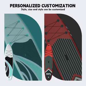 Planche SUP personnalisée en usine planche à pagaie en PVC avec 3 palmes - Product Image 6