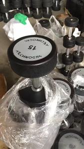 أرخص استخدام تجاري طقم دمبلز من البولي يورثين والبوليستر والمطاط والحديد من البولي يورثين الحراري للبيع - Product Image 5