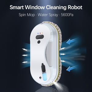 Nuevo diseño W15S <span class=keywords><strong>Control</strong></span> remoto Lavadora de vidrio Limpiador de ventanas Limpieza profunda <span class=keywords><strong>Robot</strong></span> de ventana de vidrio inteligente para el hogar - Product Image 4