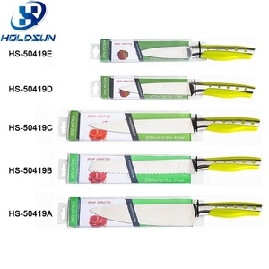 Professionale Royal Swiss 5 pz Set di <span class=keywords><strong>coltelli</strong></span> <span class=keywords><strong>da</strong></span> <span class=keywords><strong>cucina</strong></span> in acciaio inox con manico in ABS Logo Laser incluso taglierino - Product Image 6