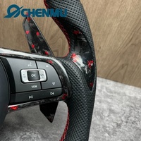 Auto-Lenkrad für Volkswagen Golf 7 MK 7 MK 7.5 R GTI Golf 6 MK 6 VW Golf 7.5 R Carbon-Faser-Lenkrad