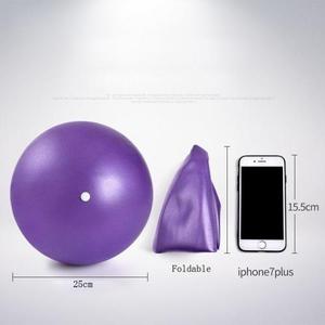 Ballon de Pilates Mini Antidérapant 20cm 25cm 30cm, Ballon d'Exercice Souple, Petit Ballon de Yoga en Gros pour Entraînement du Core et Thérapie Physique - Product Image 5