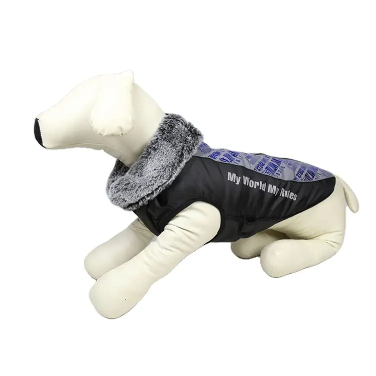 Soyal Home Supplier Wholesale Designer Waterproof Dog Harness Jacket Reflective Winter Warm Padded Pet Dog Coat Clothes