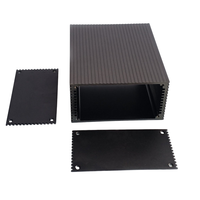 112x58 CNC usinage Mini PC boîtier de commande anodisé aluminium Extrusion dissipateur de chaleur boîtier boîtier Instrument électronique