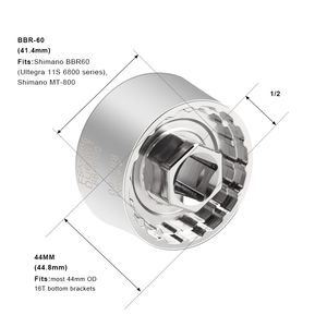 Extractor de soporte inferior de bicicleta RIDERACE para DUB BBR60 <span class=keywords><strong>MT800</strong></span>, extractor de eje de bicicleta, BB93 MTB Mega BSA30, herramienta de reparación - Product Image 6