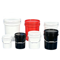 Seau à essence en PP de 10 L, vente en gros d'usine, couleurs personnalisables, bidon d'huile lubrifiante en plastique de 20 L pour usage industriel