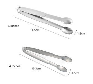 Pince à <span class=keywords><strong>sucre</strong></span> légère <span class=keywords><strong>en</strong></span> acier inoxydable, résistante au lave-vaisselle, pince <span class=keywords><strong>de</strong></span> service, pince à glaçons, pince à bonbons, pour bar, restaurant, fête, cuisine - Product Image 6
