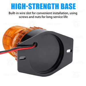 Xe nâng cho người đi bộ hệ thống cảnh báo đèn hiệu 12V-24V hổ phách xoay ánh sáng nhấp nháy trên sân thượng đèn flash đèn hiệu cảnh báo khẩn cấp - Product Image 5