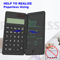 Calculatrice scientifique JSK, tablette graphique numérique de 6,5 pouces, calculatrice multifonction avec tablette d'écriture