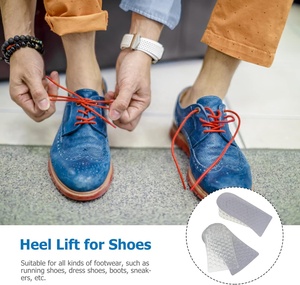 Semelles intérieures en <span class=keywords><strong>silicone</strong></span> pour augmenter la taille, amortissantes avec coussinets de talon invisibles pour usage quotidien, demi-semelles pour chaussures - Product Image 6