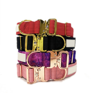 <span class=keywords><strong>Collar</strong></span> Táctico de Nailon de 2.5cm y 4cm con Hebilla de Liberación Rápida y Acolchado Cómodo para Pasear Perros - Product Image 6