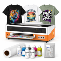 COLORSUN DTF PET-filmprinter met Epson R1390 printkop 1440 720 Dpi Transfer Textiel Sportkleding Schort Kledingstuk Lederen schoen