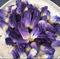 KAIYANGE Vente en gros Lan Lian Hua Fleur de lotus bleu séchée en vrac Fleur fermée Thé aux herbes Thé aux fleurs sans vide