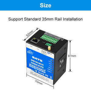وحدة طرفية عن بعد RTU S475 مع تنبيهات عبر الرسائل القصيرة ومنفذ إيثرنت لنظام الإنذار الأمني - Product Image 5