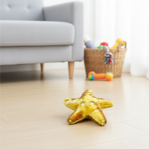 ของเล่นตุ๊กตารูปปลาดาว<span class=keywords><strong>แบบ</strong></span>กำหนดเอง ของเล่นบีบมีเสียง ทนทานต่อการกัด ทนทานต่อการสึกหรอ ของเล่นเพื่อความเพลิดเพลินสำหรับสุนัขและแมว - Product Image 2